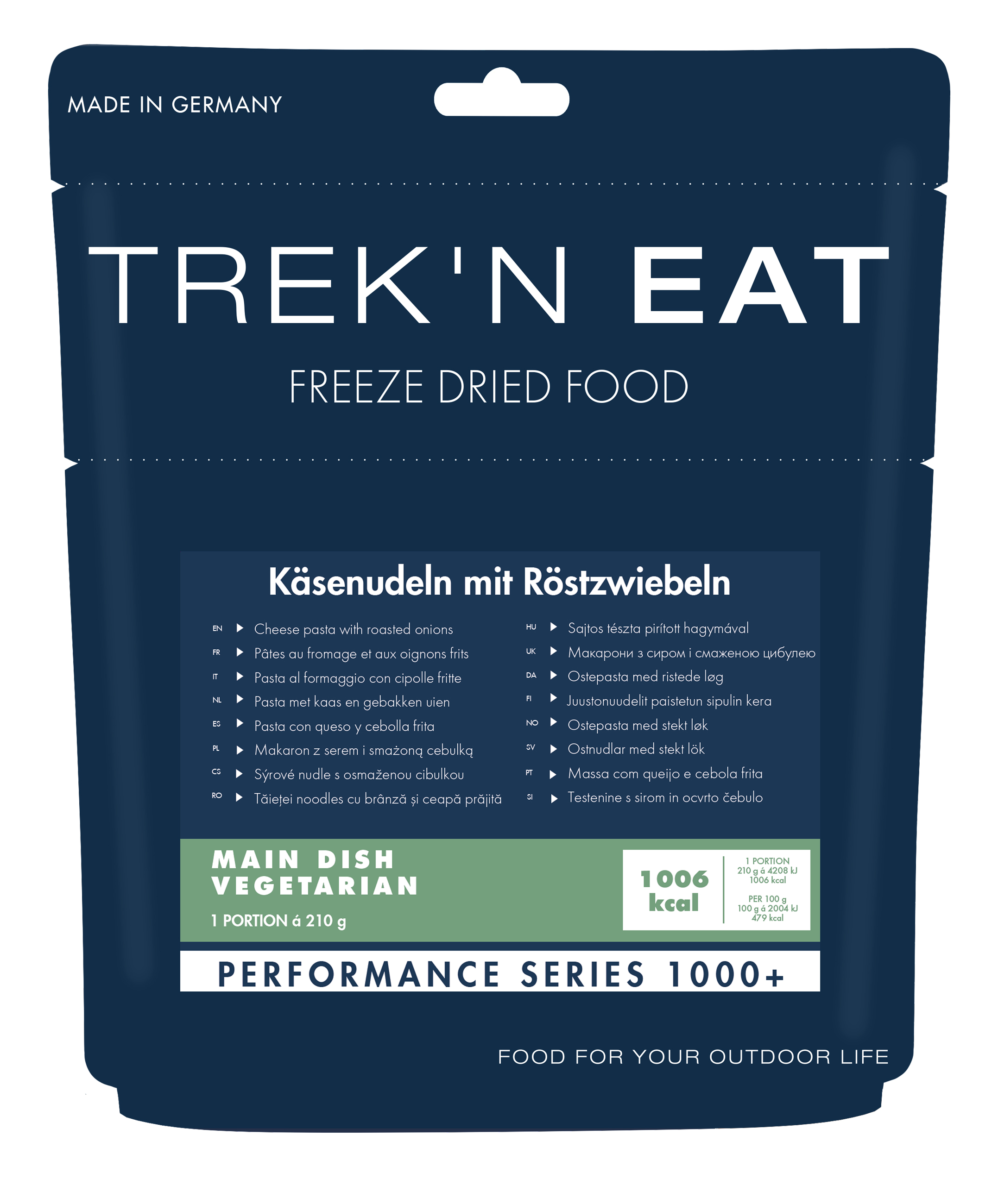 Trek'n Eat Käsenudeln mit Röstzwiebeln PS1000+