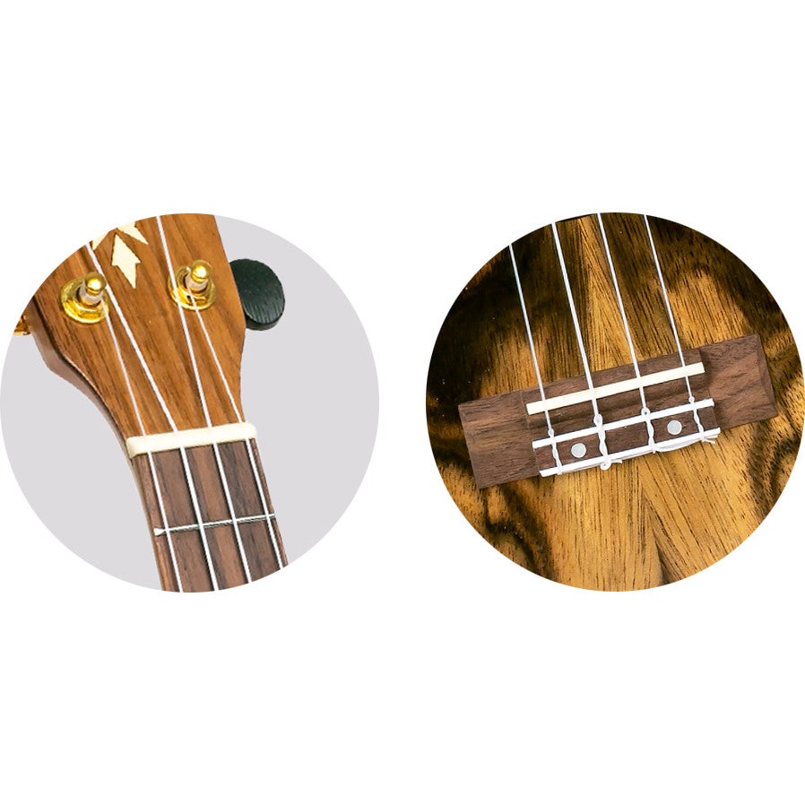 Flight Supernatural Series DUC430 Dao concert ukelele met gigbag