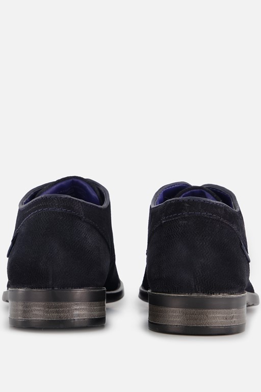 Bugatti Licio Eco Veterschoenen blauw Suede