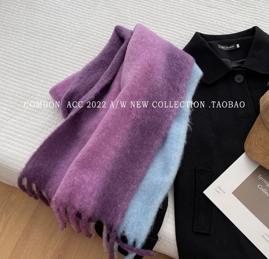 Combon - Sherpa Fleece Gradiënt Sjaal