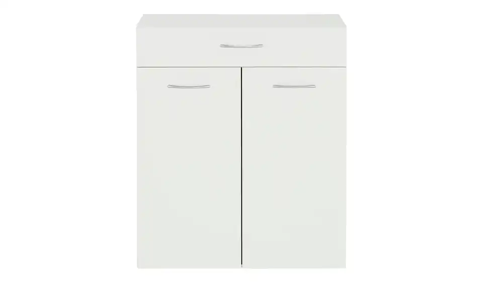 Kommode mit Wäschebox Multischrank-System 80 cm Weiß