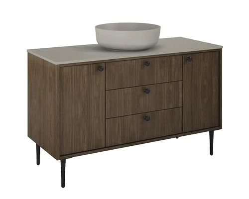 Jungborn wastafelmeubel PRIMUS BxHxD 1200 x 720 x 456 mm Frontkleur notenhout