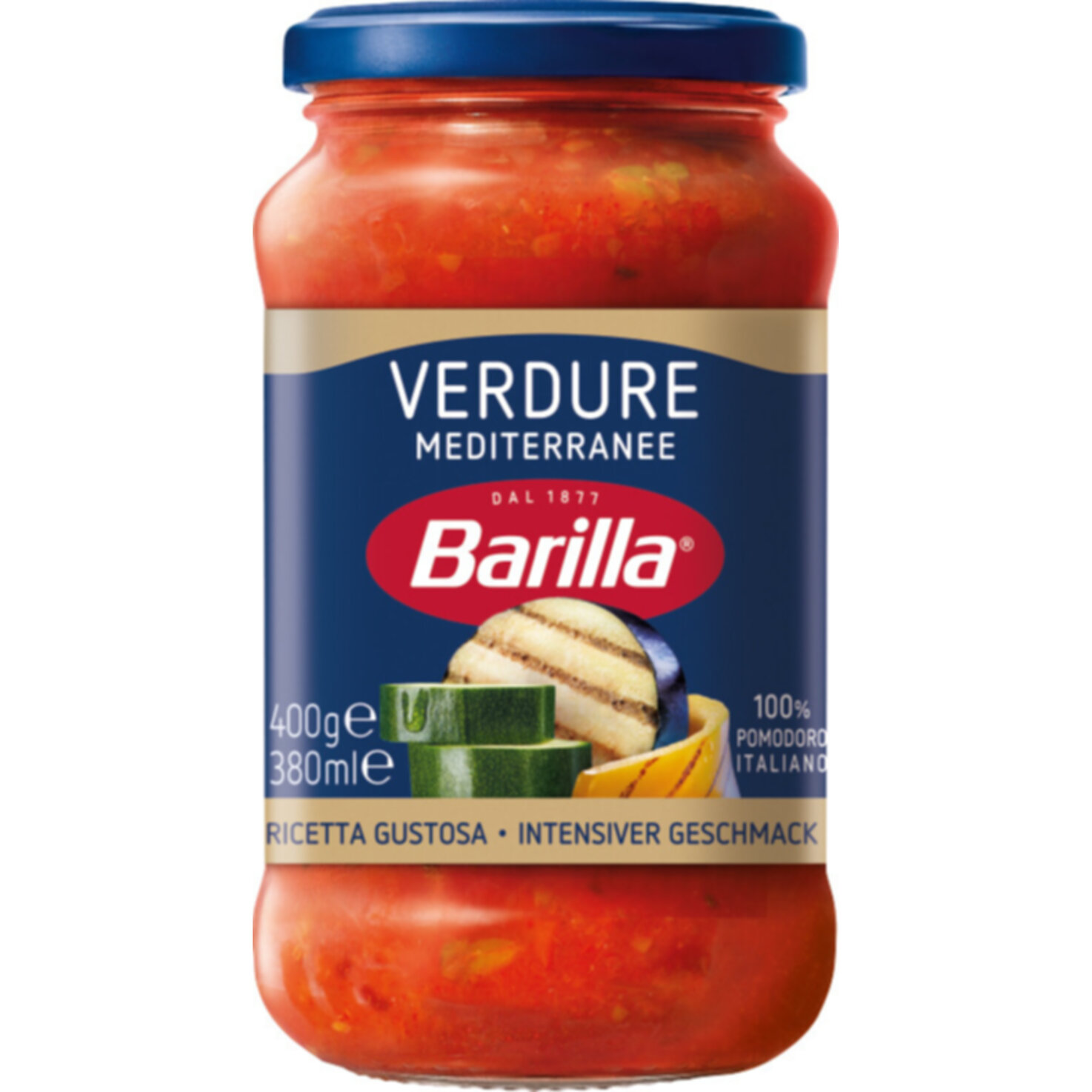 Barilla Tomatensauce Verdure Mediterranee