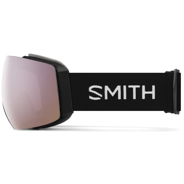 Masque de ski SMITH AS IO MAG BLACK CHROMAPOP EVERYDAY ROSE GOLD MIRROR