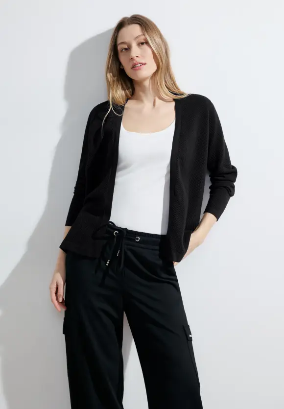 Struktur Cardigan - Black
