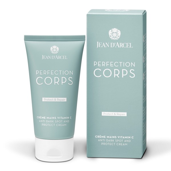 Jean d'Arcel Perfection Corps Crème Mains Vitamin C - Anti Dark Spot and Protect Hand Cream 50ml