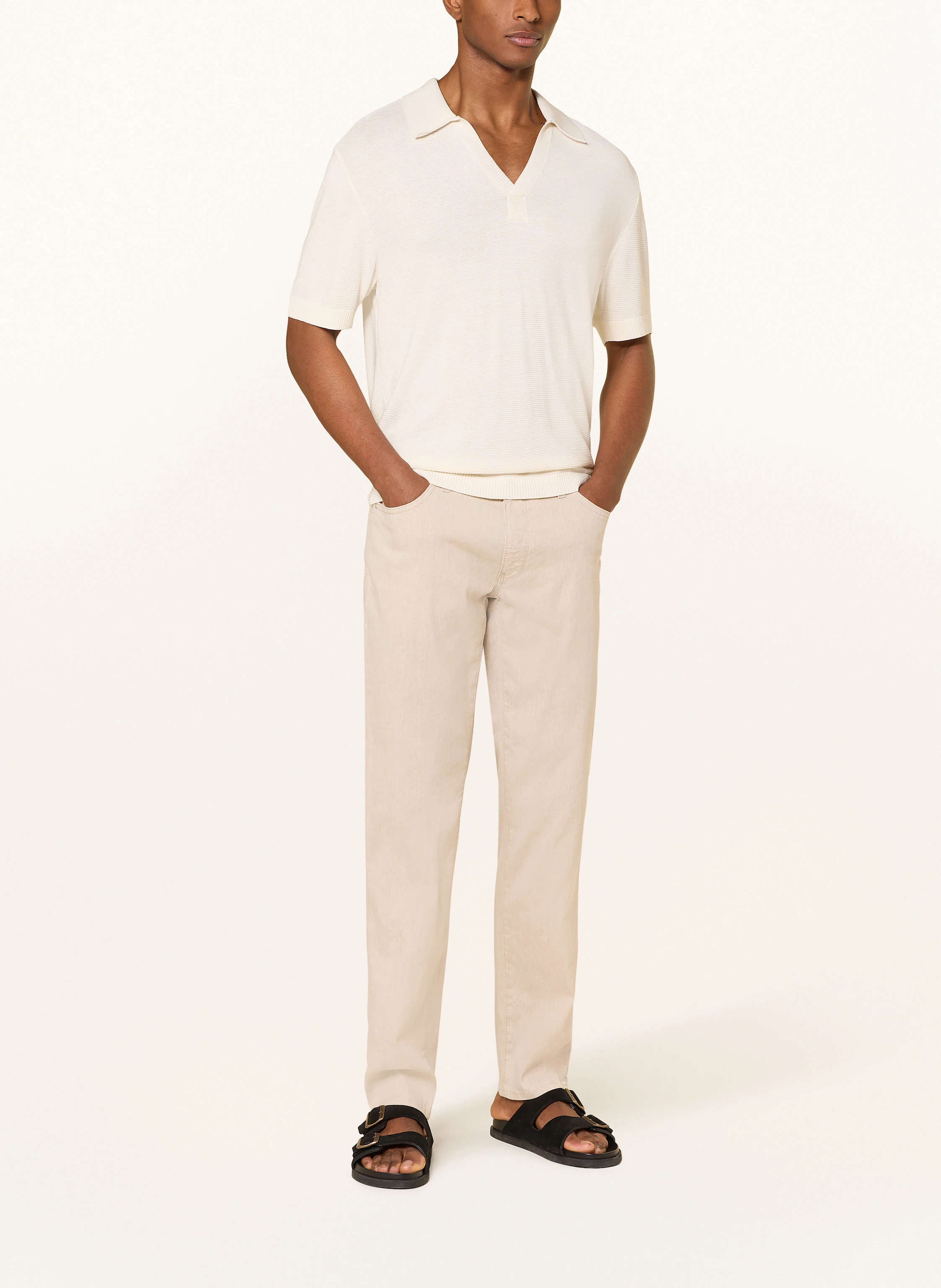BRAX Hose CADIZ L Modern Fit mit Leinen