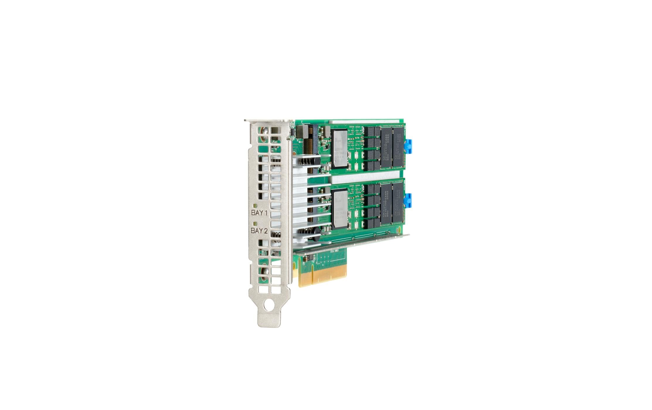 NS204i-p x2 Lanes NVMe PCIe3 x8 OS Boot Device<br>NS204i-p x2 Lanes NVMe PCIe3 x8 OS Boot Device inkl. 2x480 GB SSD