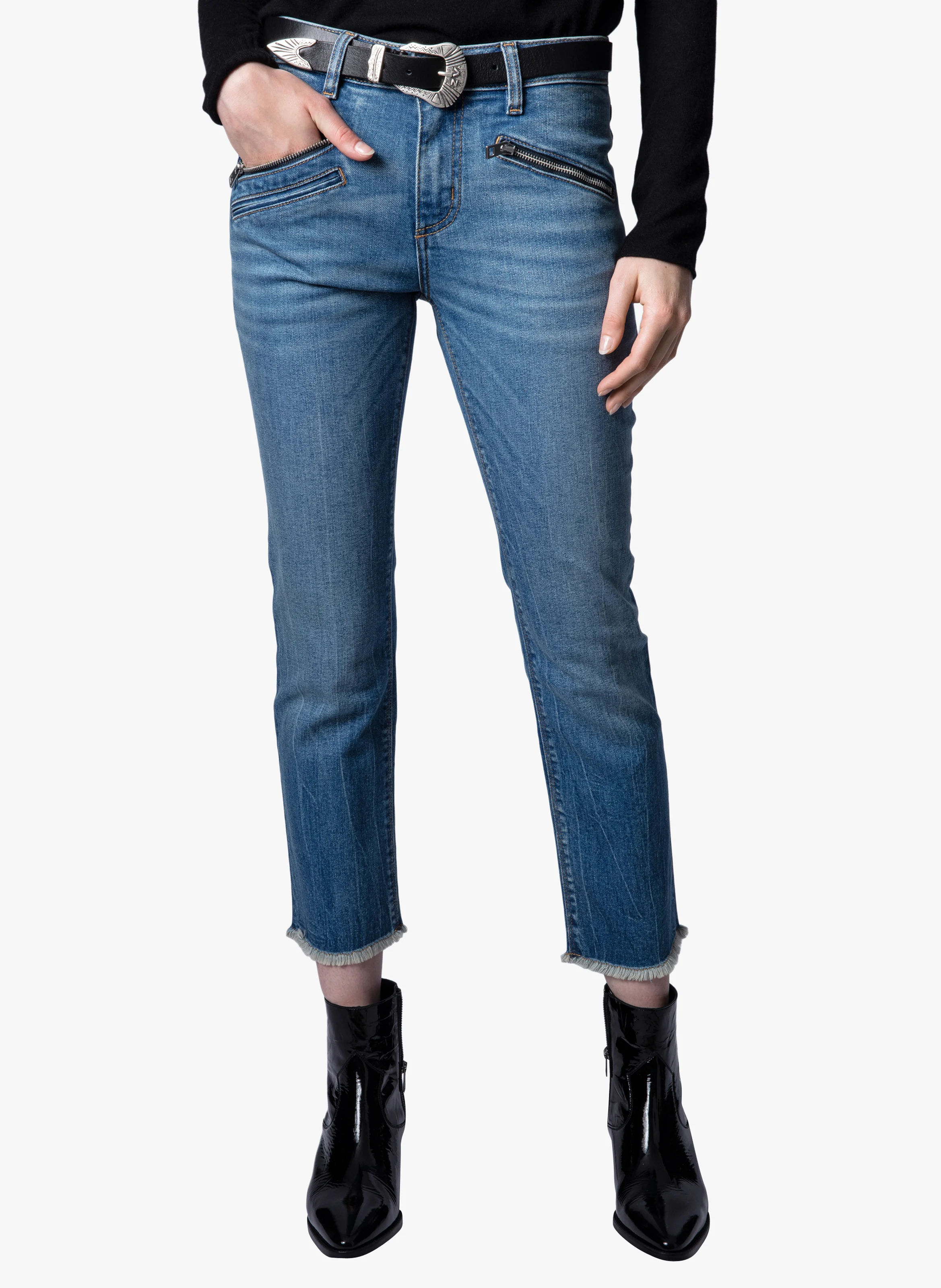 AVA - Jean slim | Bleu