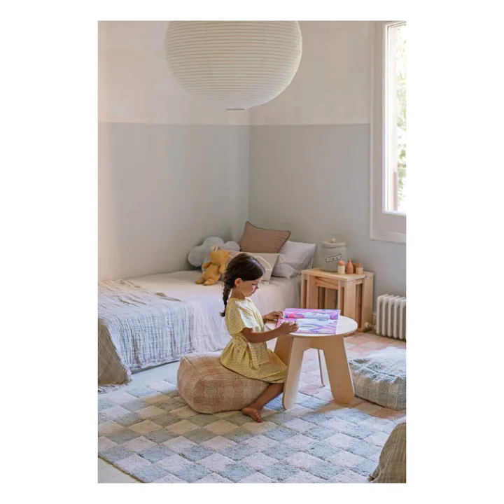Lorena Canals Pouf Vichy | Rose