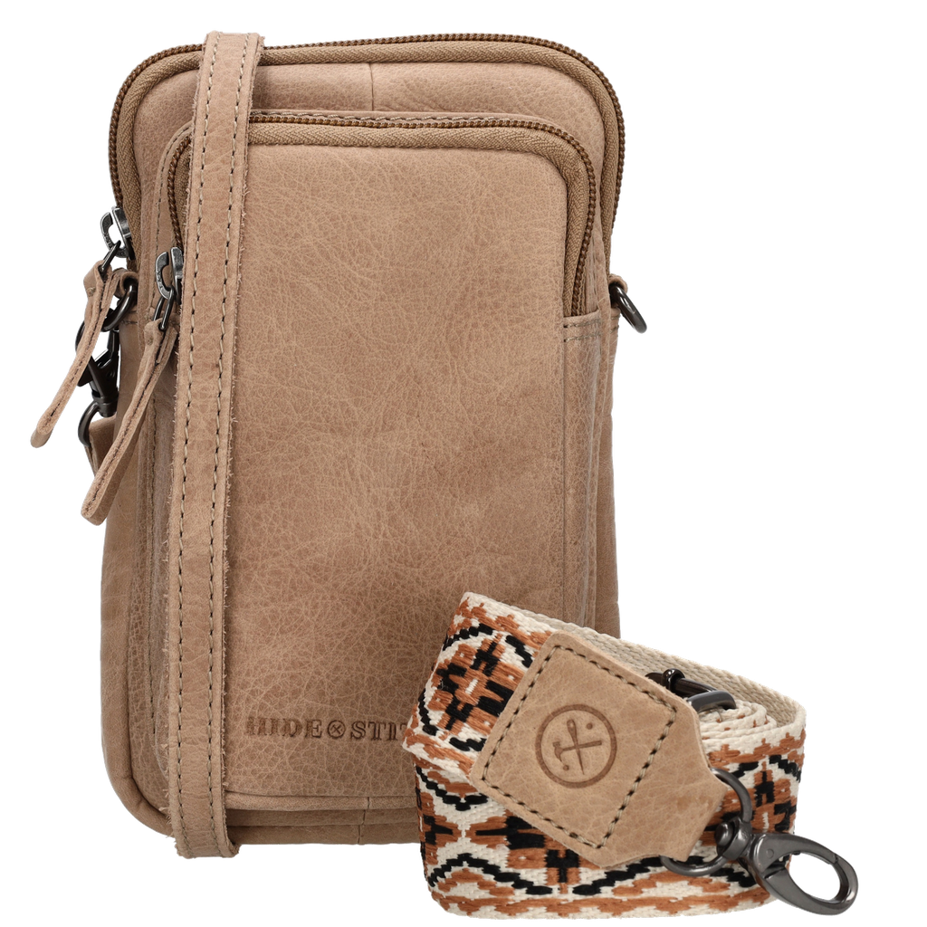 Hide & Stitches Next Navajo Telefoontasje Zand
