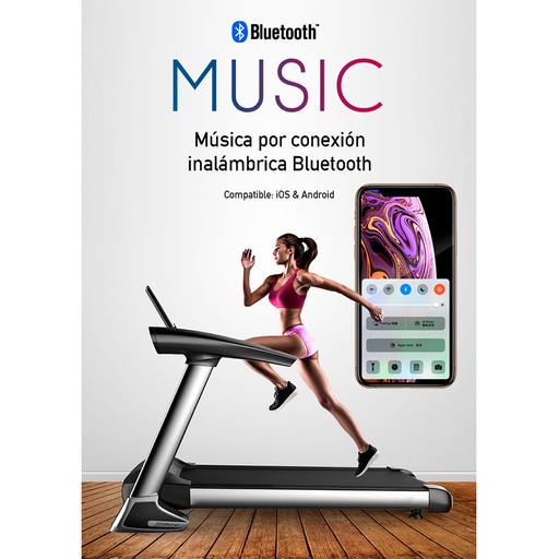 Cinta De Correr Inteligente Clover Fitness A8