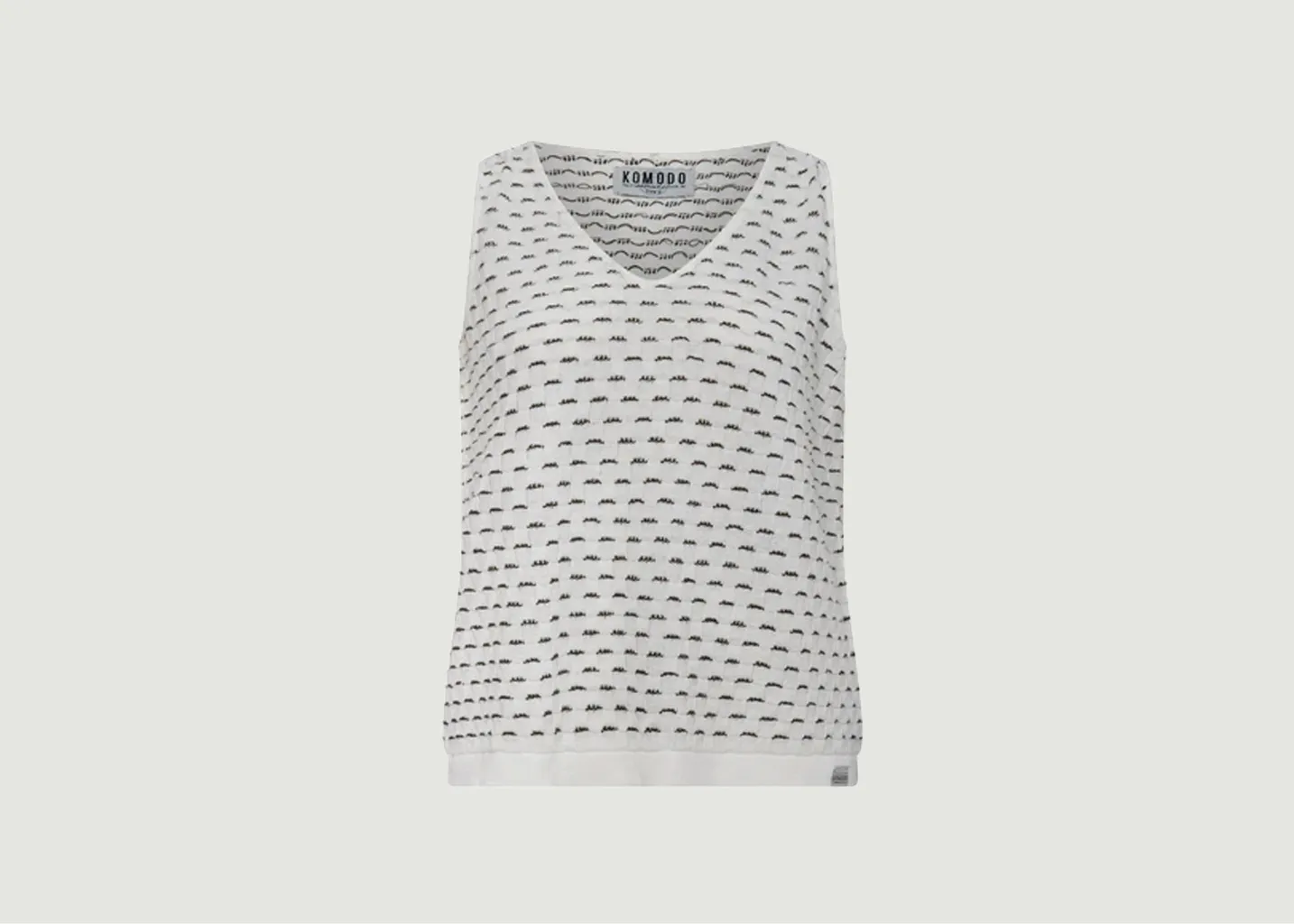 Gilet en lin Quinn komodo