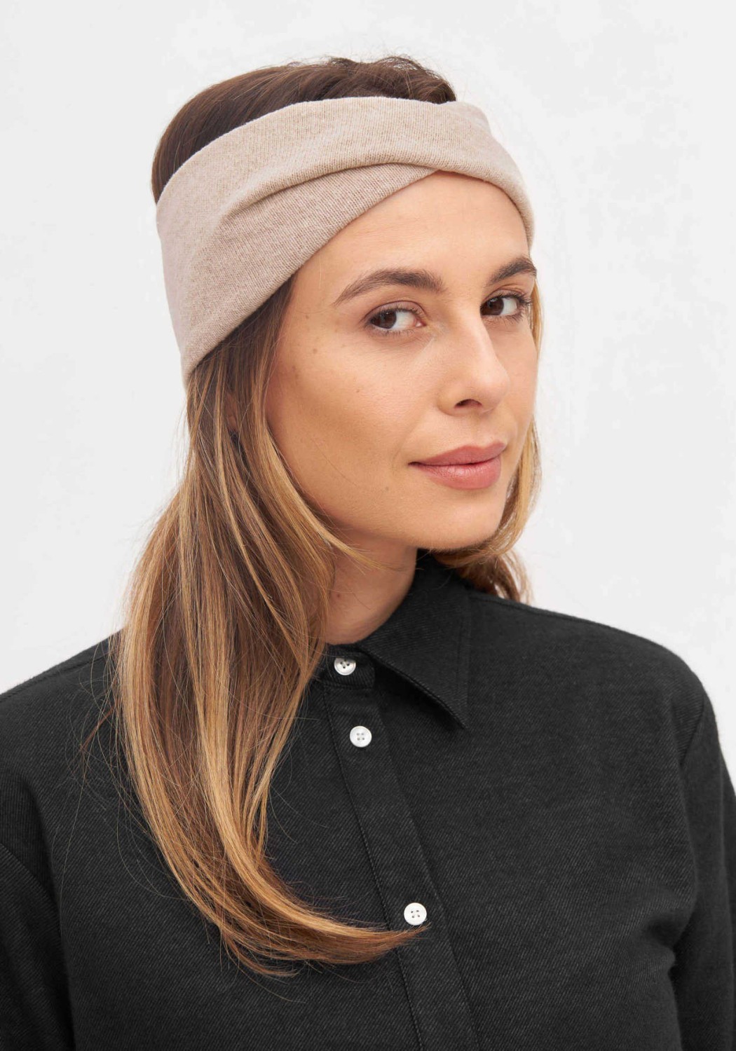 Givn Berlin Stirnband Beth Light Beige