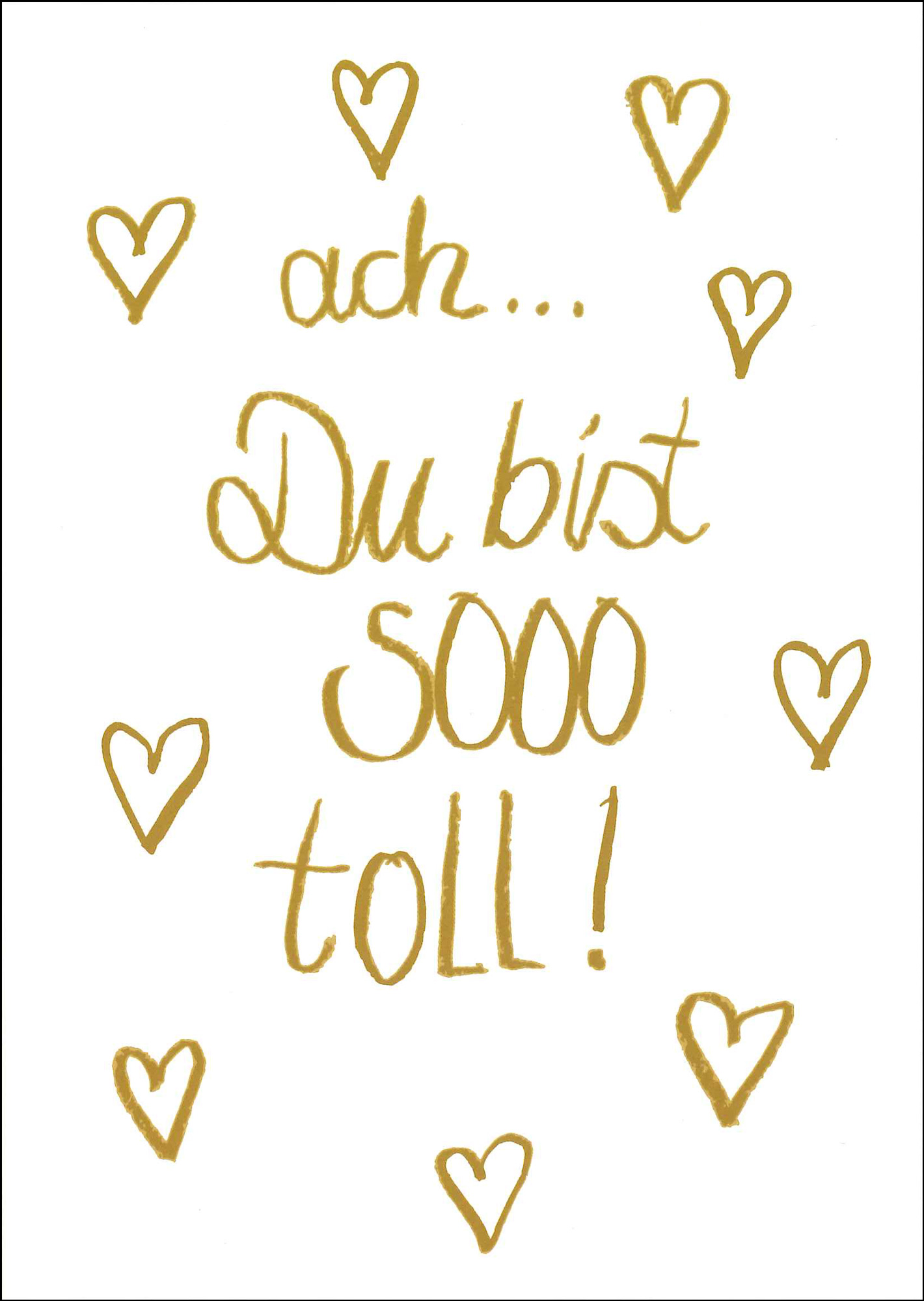 Postkarte 'Du bist sooo toll!' günstig bestellen