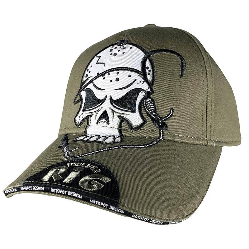 Casquette Homme Hot Spot Design Cap Rig Forever - Olive