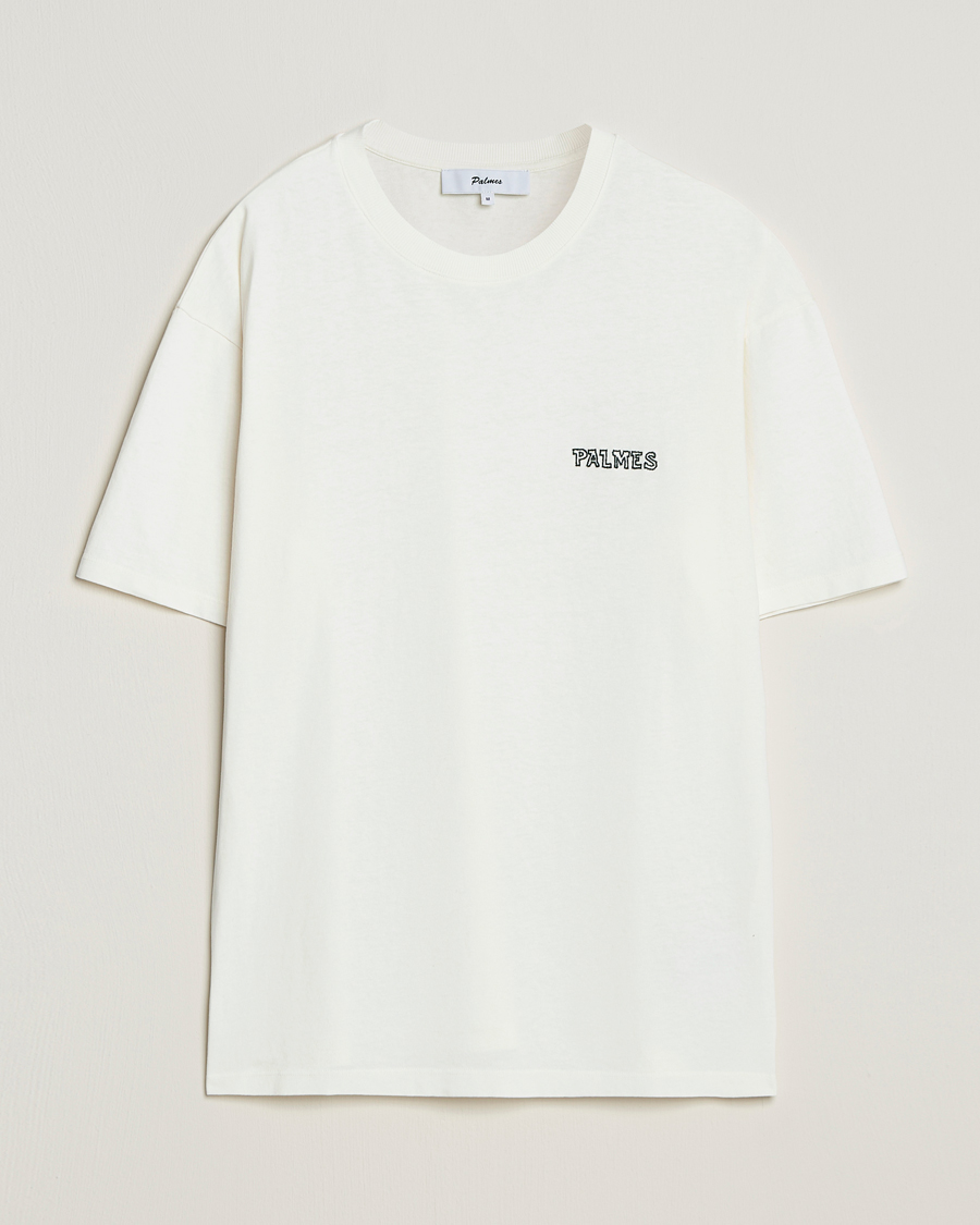 Palmes Logo T-Shirt Broken White