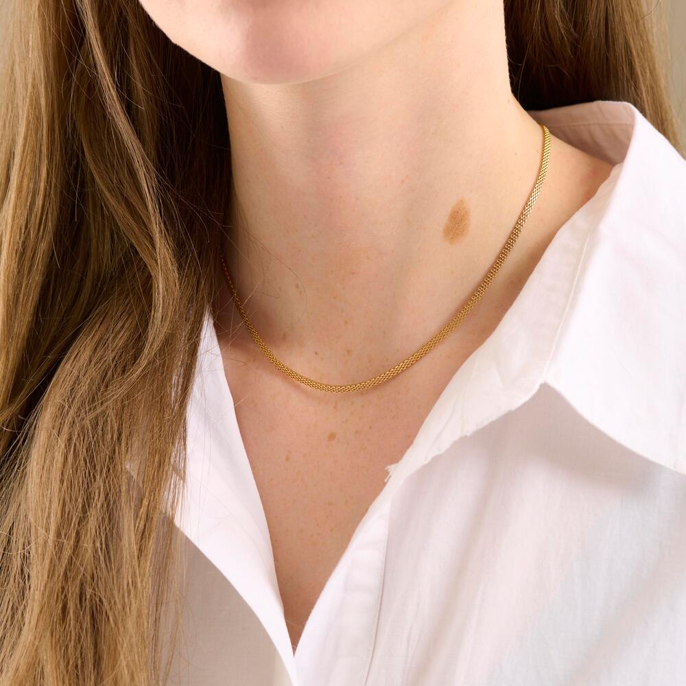Pernille Corydon  Nora halskæde - forgyldt