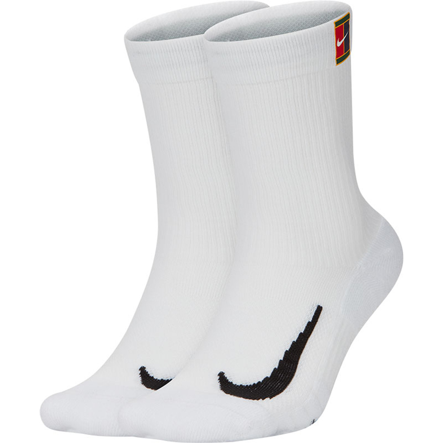 Nike Court Multiplier Cushioned 2-Pack Crew Sokken
