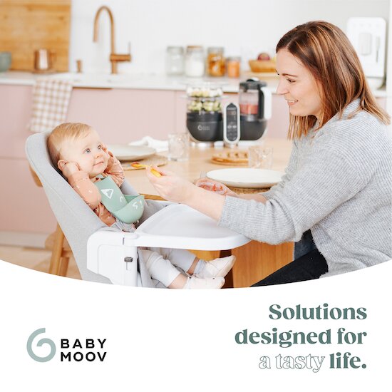 Nutribaby(+) Robot Multifonctions bébé 6 en 1   Industrial Grey        de               Babymoov