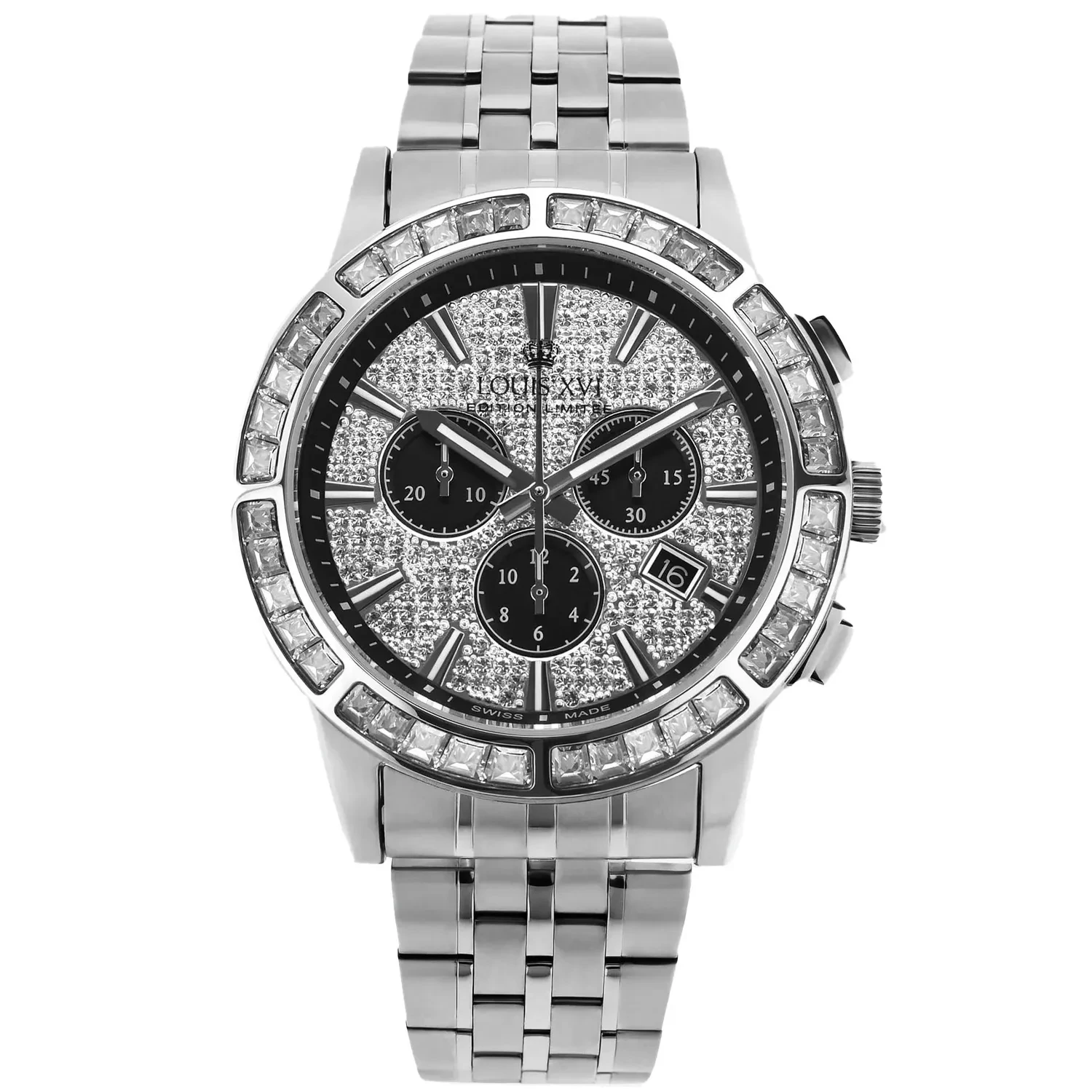 Louis XVI Majesté Ice Out Baguette Limited Edition Limited Edition 1131