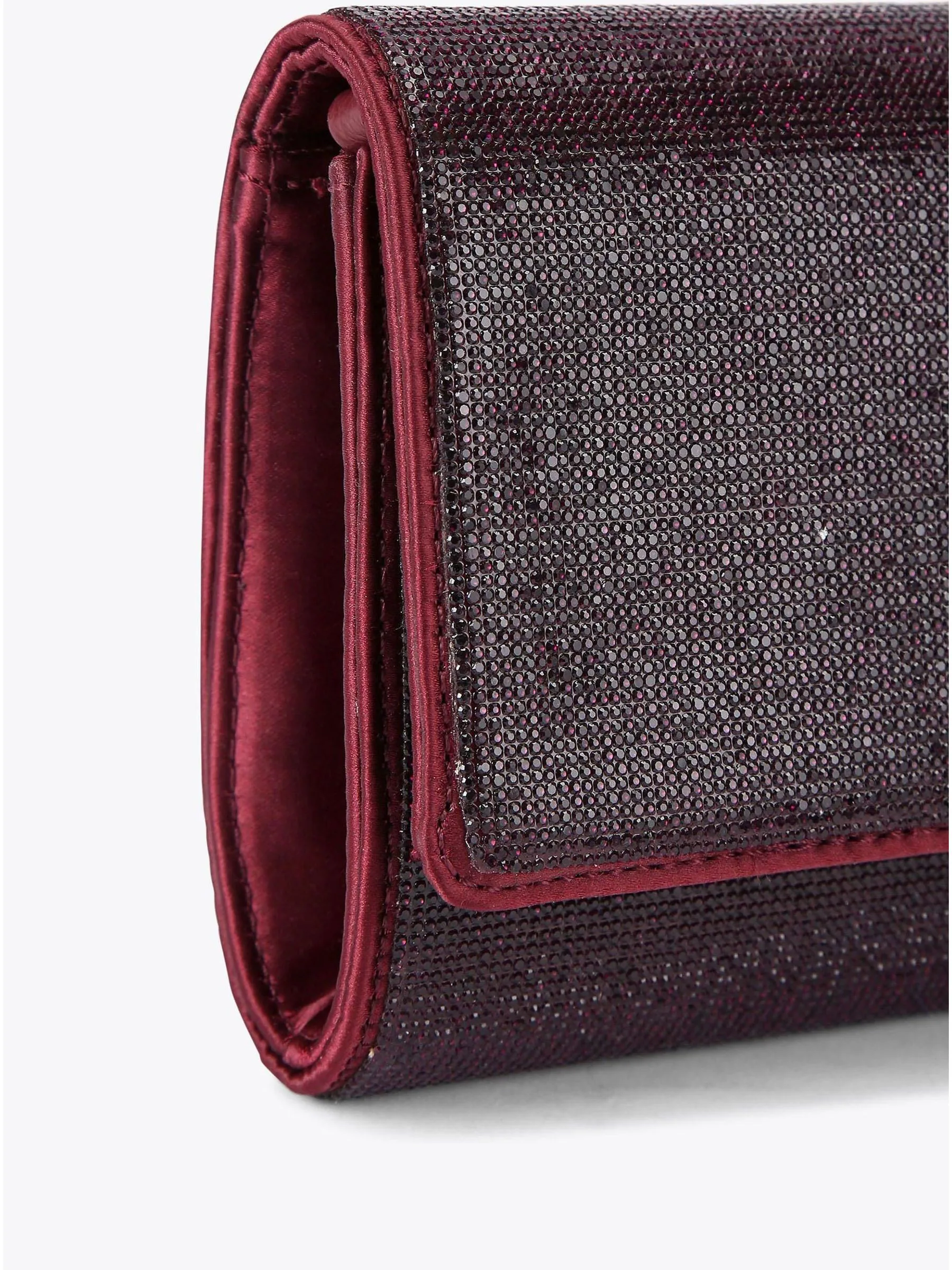 Rood - Carvela Spiral Clutch Bag