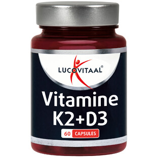 Lucovitaal Vitamine K2   D3 Capsules 60CP
