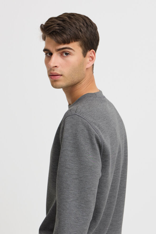 Casual Friday CFSEBASTIAN crew neck sweat Pewter mix