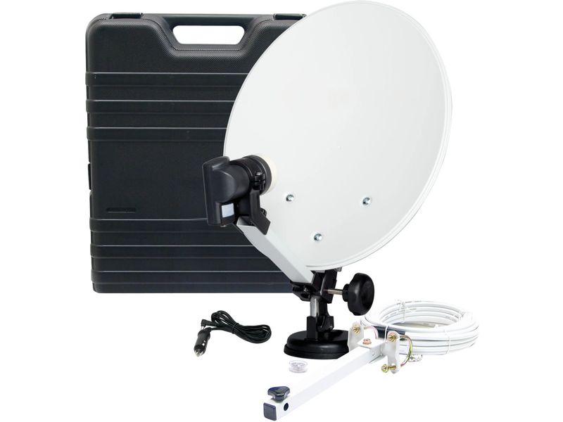 Telestar SAT Antenne SAT-Camping-Koffer Mobile Satellitenanlage ohne Receiver