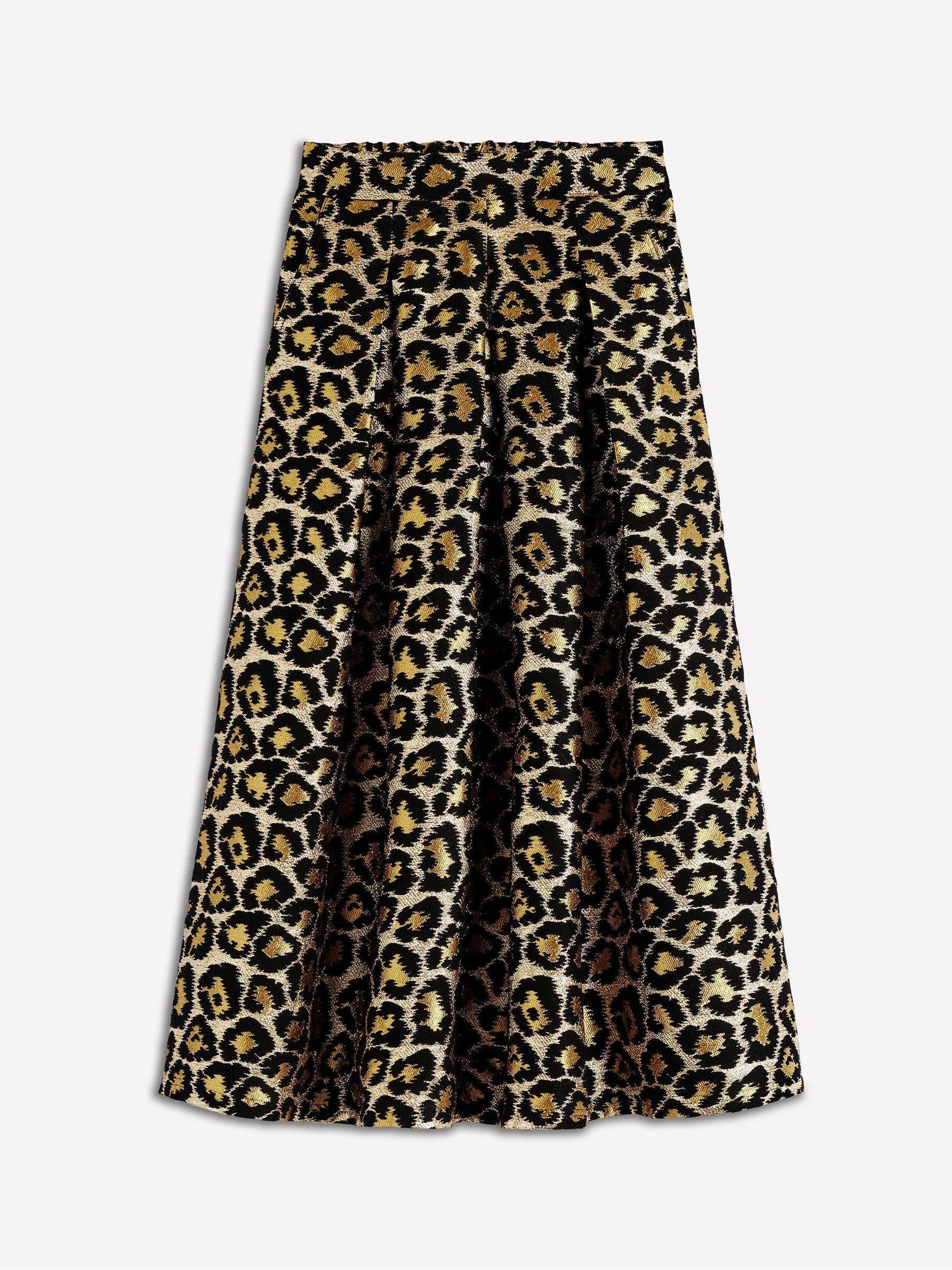 Boden Verity Jacquard Midi Skirt