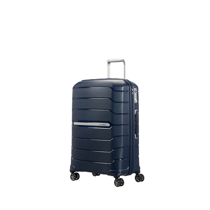 Valise rigide Flux 68 cm Extensible Navy blue