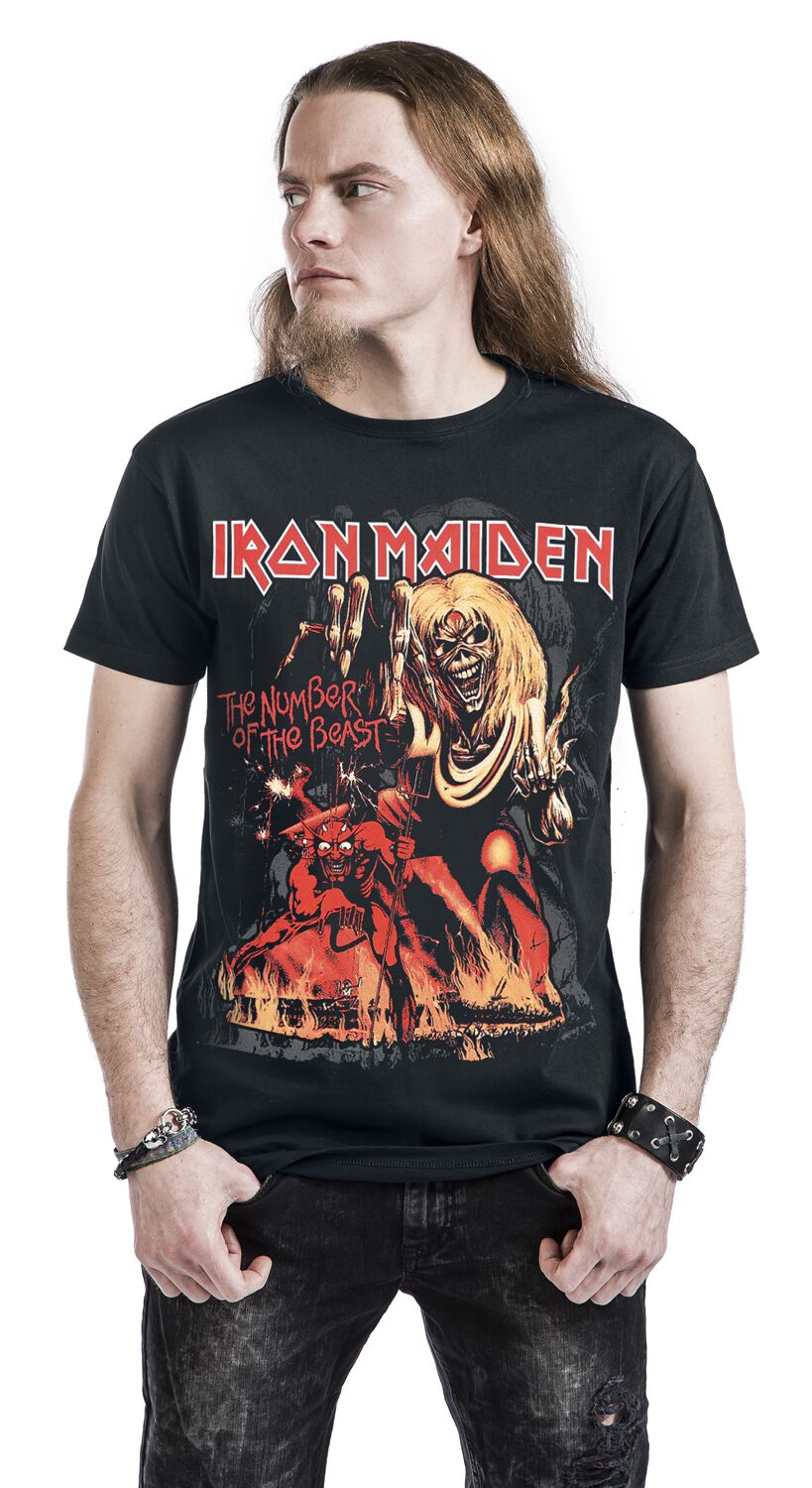 Number Of The Beast Graphic | Iron Maiden T-Shirt Manches courtes