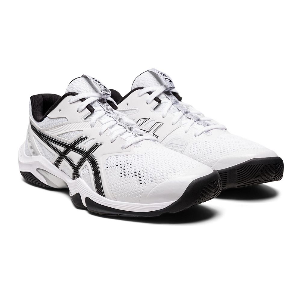 Asics GEL-BLADE 8 - Chaussures badminton Homme white/pure silver