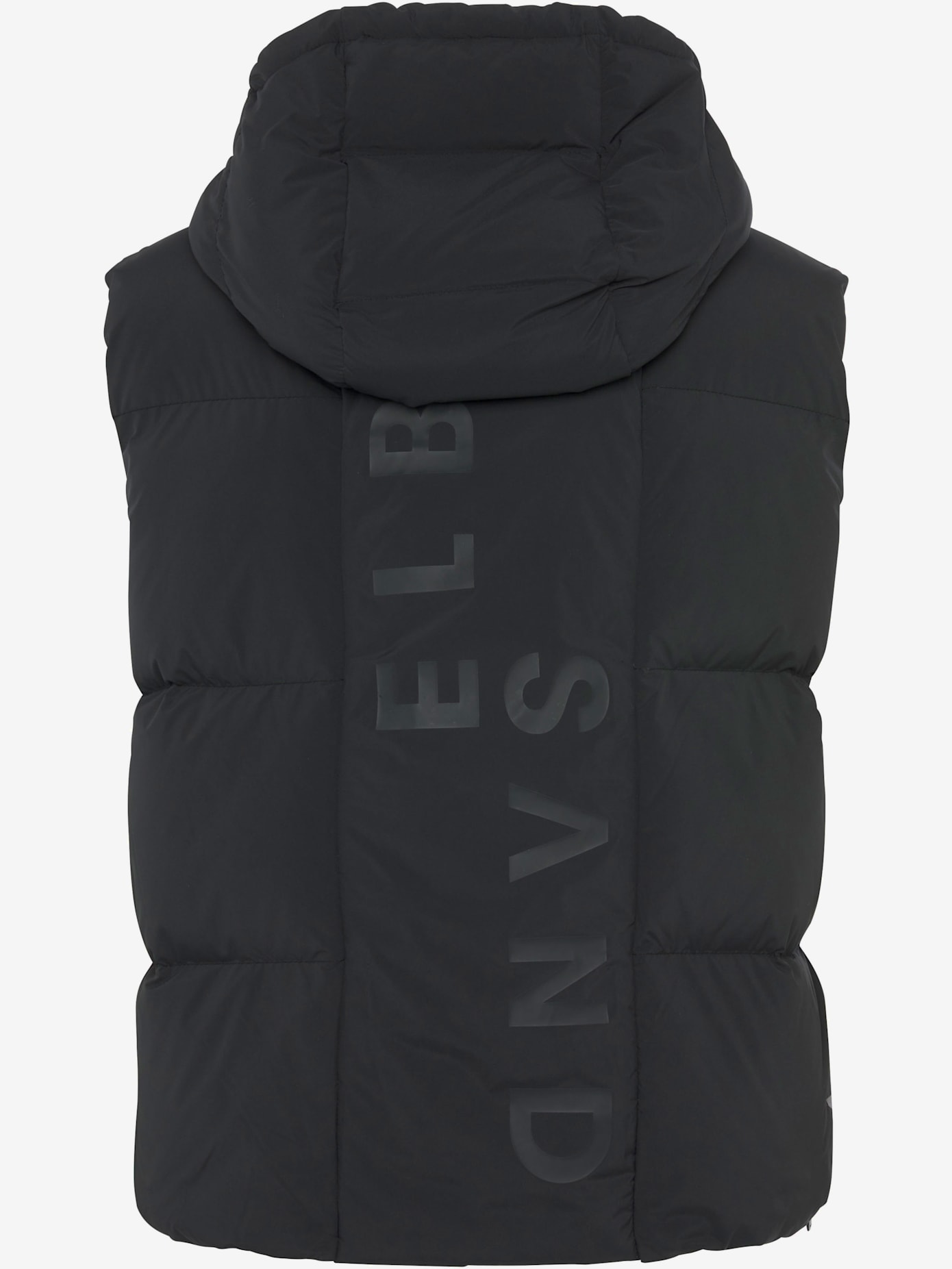 Gilet matelassé doublé avec capuche réglable