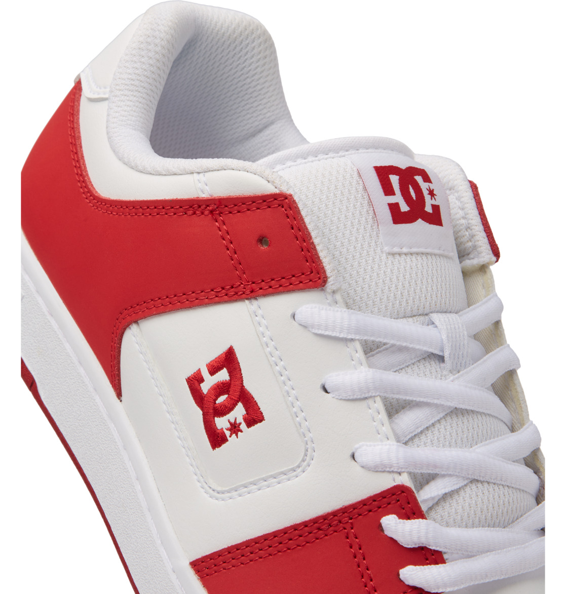 DC Shoes Manteca 4 White Red 7.5 US / 40 EU