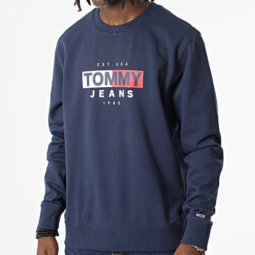 Sweat Crewneck Entry Flag 4341 Bleu Marine