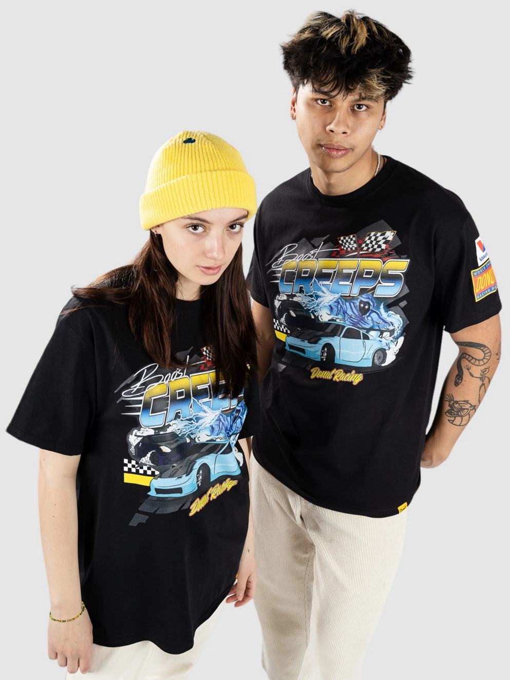 Donut Boost Creeps Drift T-Shirt black
