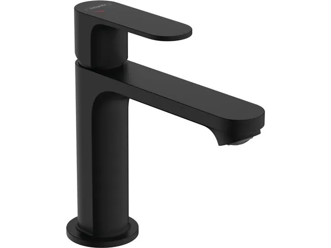 hansGrohe Rebris S 1-grebs håndvaskarmatur 110 CoolStart m/løft-op bv, mat sort