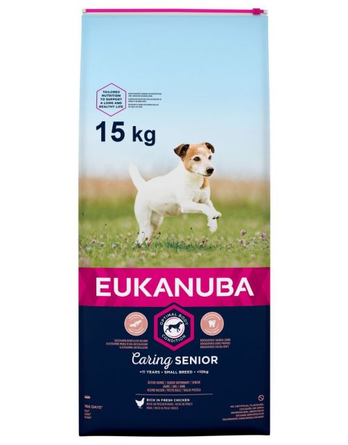 Eukanuba Caring Senior Small Breed Kip - Hondenvoer