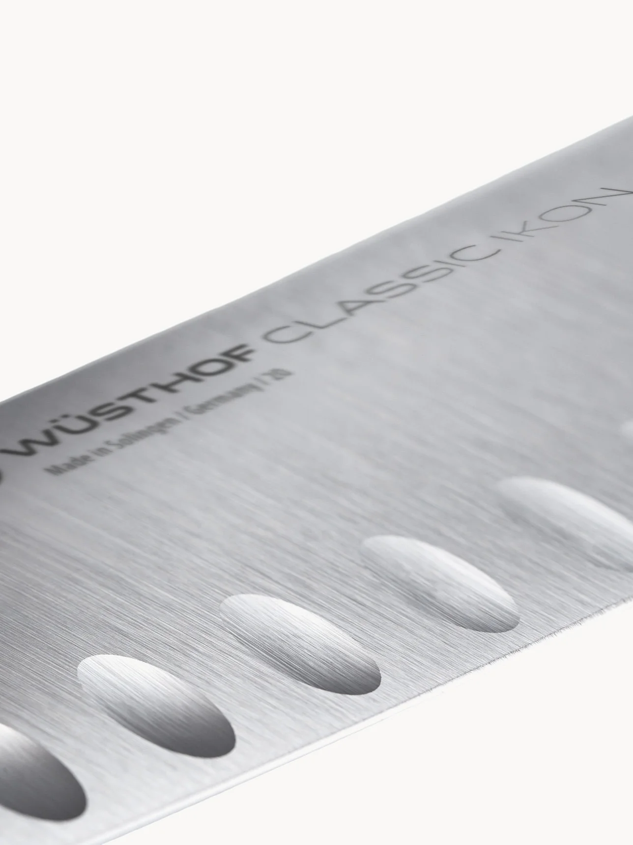 Santoku mes Classic Icon van edelstaal