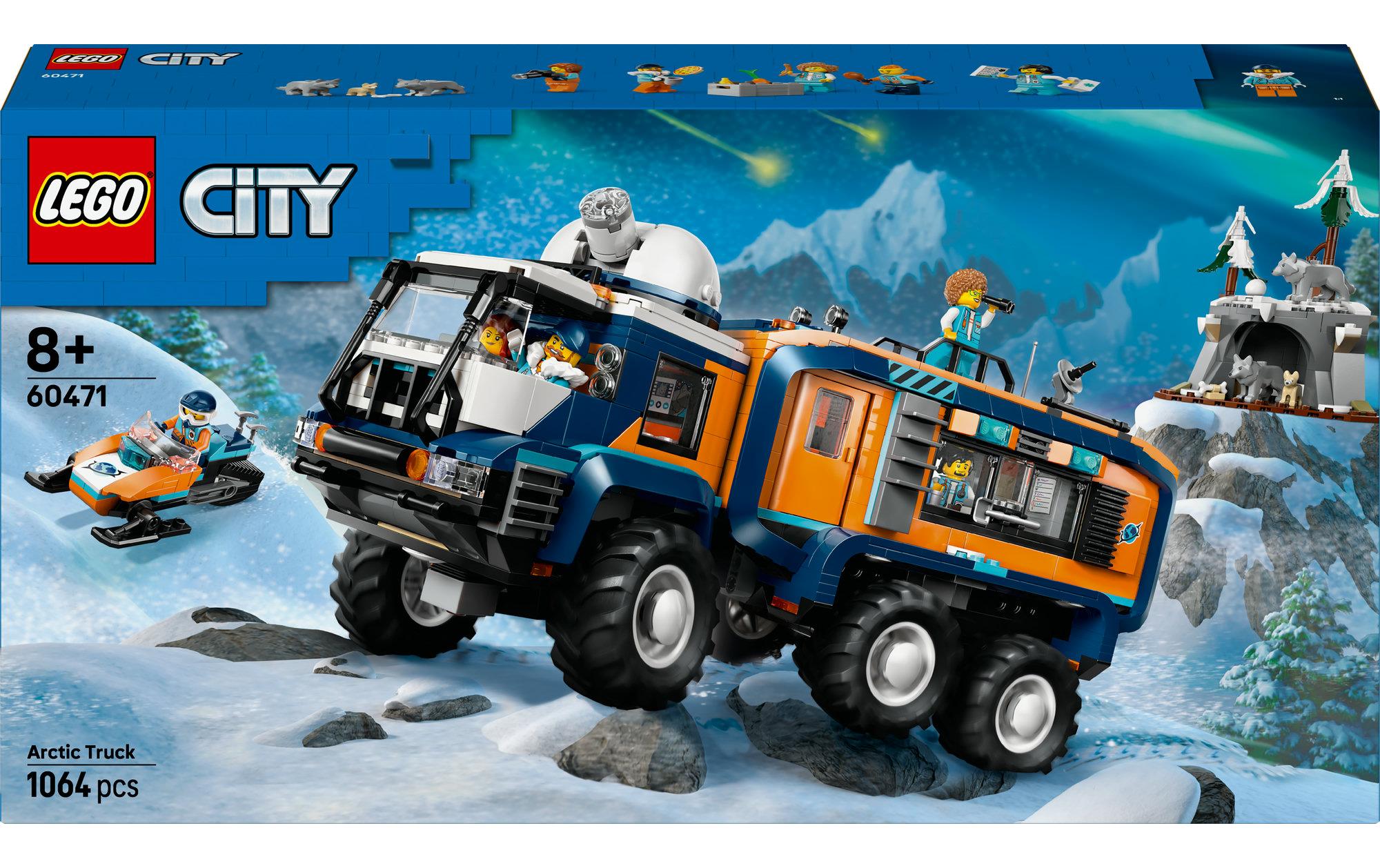 City Arktis-Truck mit Labor 60471Spielset mit Arktis-Truck für junge Polarforscher
