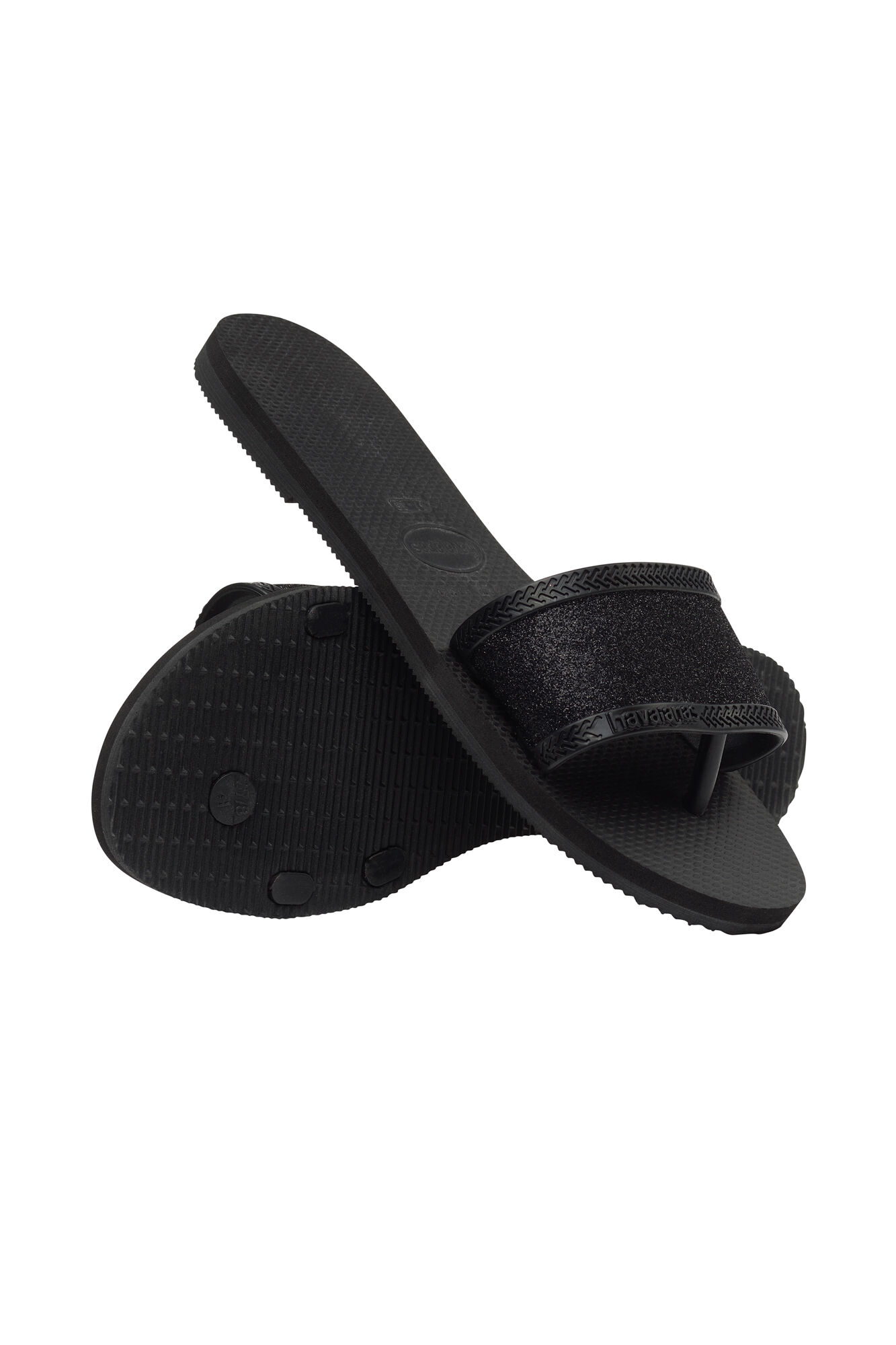 Chinelos Havaianas You Angra Glitter - Preto