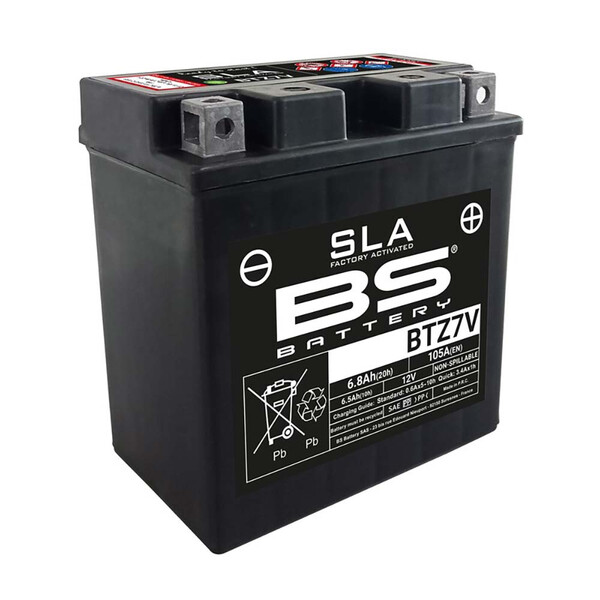 BS Battery - Batterie BTZ7V SLA