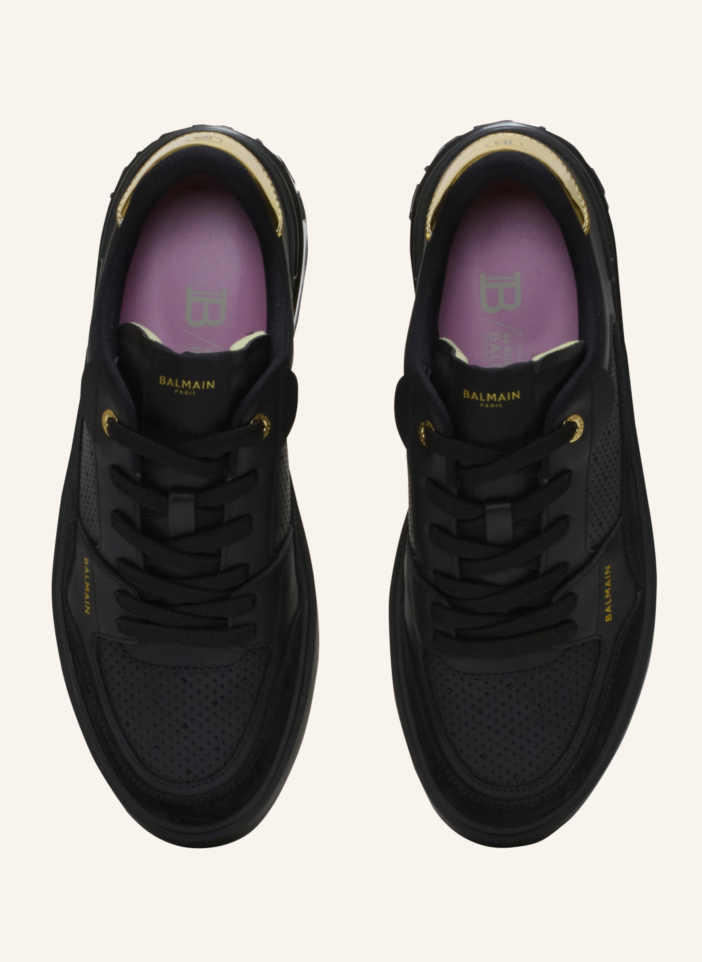 BALMAIN Sneakers B-Court Flip aus Kalbsleder