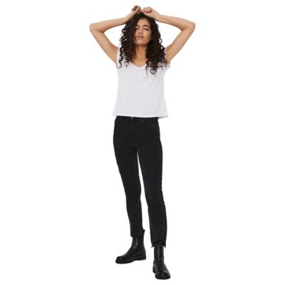 Tee-shirt à manches courtes femme Vmfilli V-Netee VERO MODA