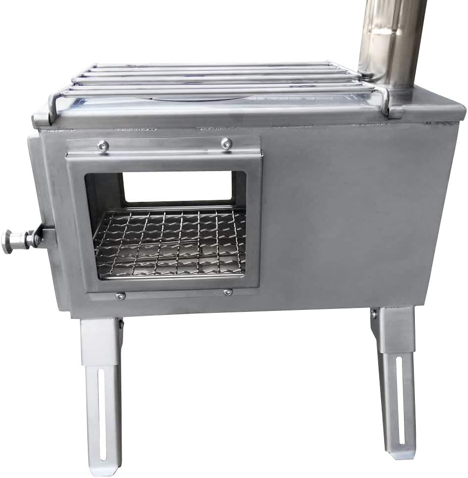 Outbacker Firebox Flame Clear View Herd - Mit Tasche