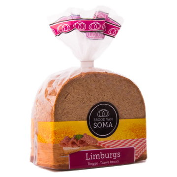 Brood van Soma Limburgs Volkoren Roggebrood 400 g
