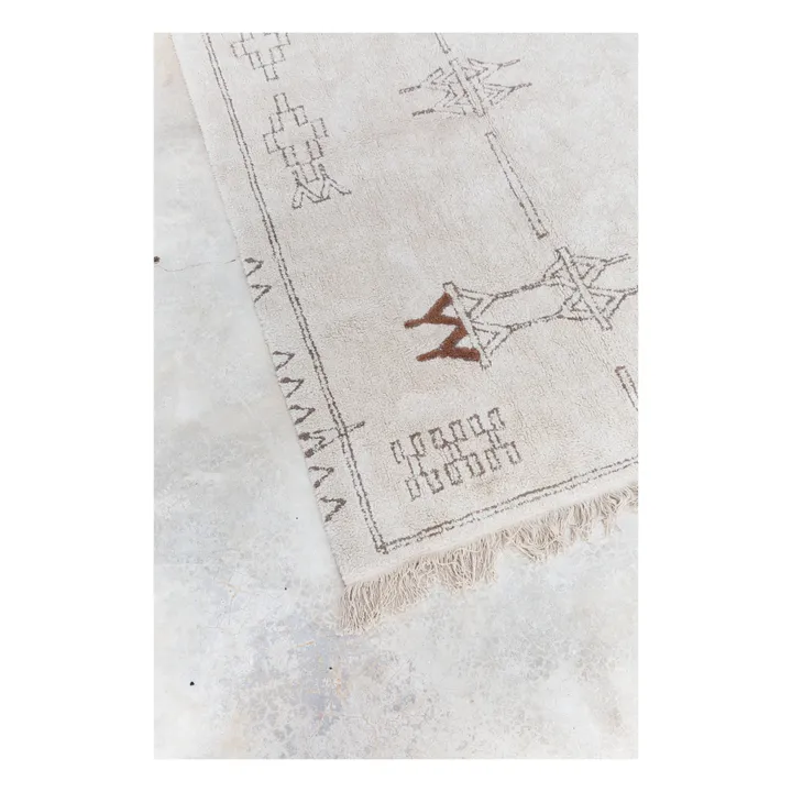 Lorena Canals x Smallable Tapis Kerman Smallable x Lorena Canals | Naturel