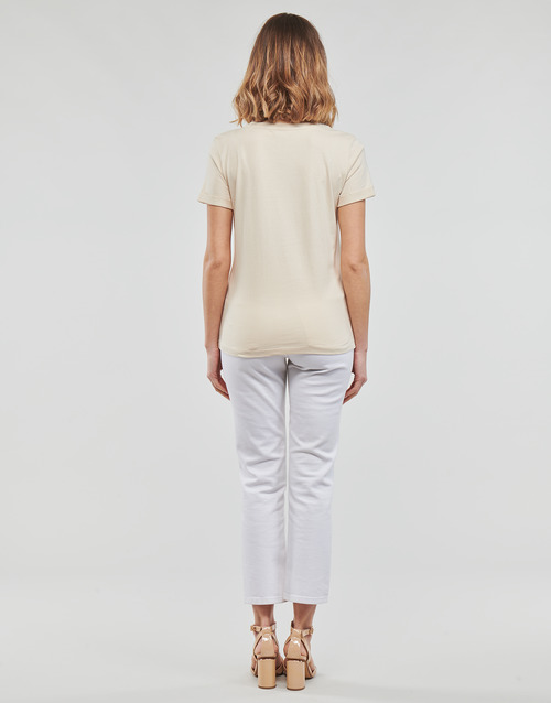 Guess - SS CN AURELIA TEE - Beige