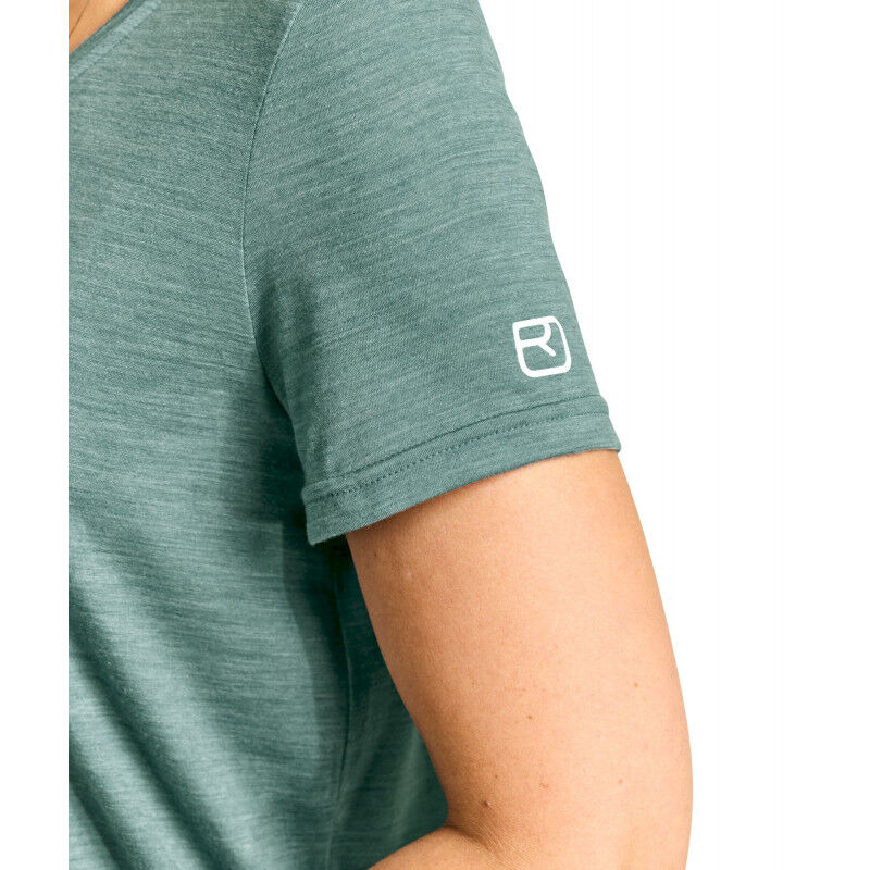 120 Cool Tec Clean TS - T-shirt en laine mérinos femme